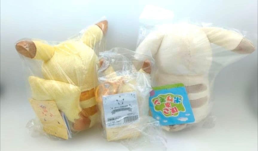 【新品未開封】30周年記念ぬいぐるみピカピカ！ピカチュウ&マスコット&うすいろ