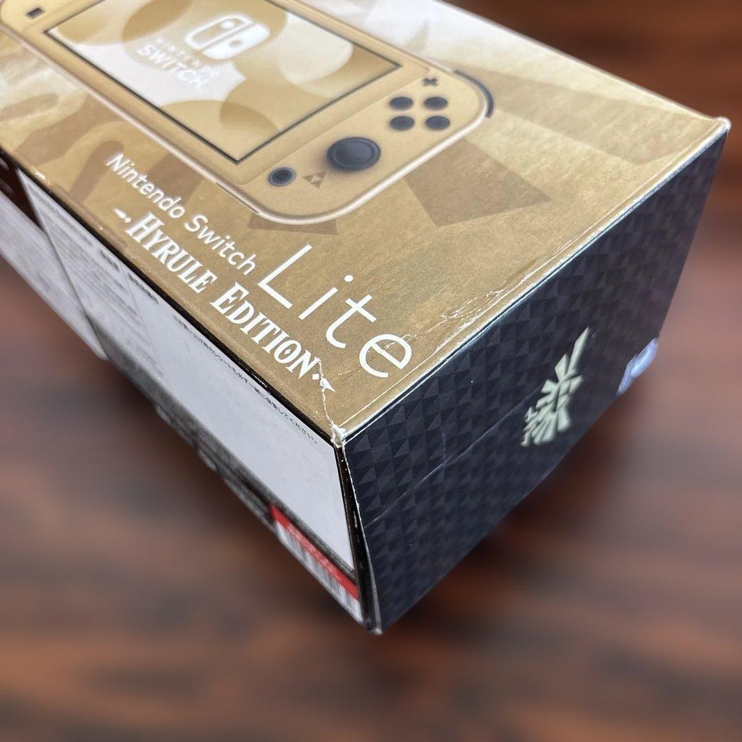 限定Switch Lite ハイラルED 箱充電器付