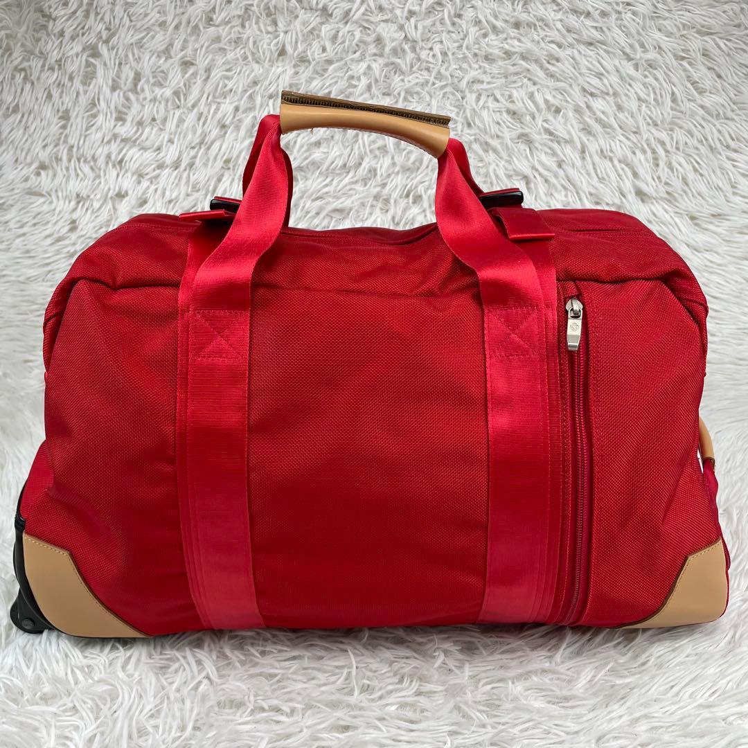 Samsonite ボストンキャリーバッグ　3way レッド　ショルダー