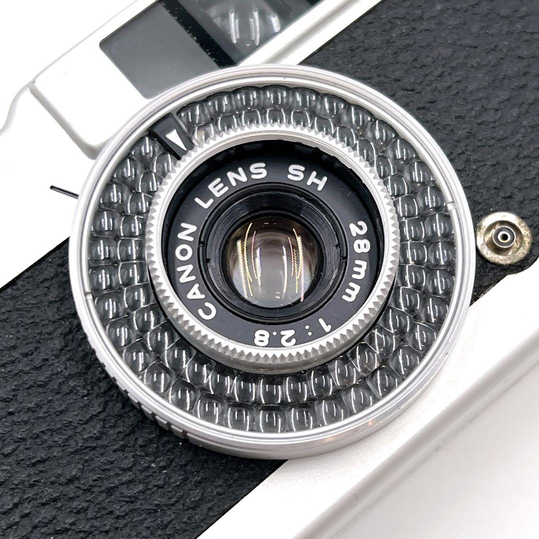 【良品】 Canon demi EE28 ハーフフィルムカメラ