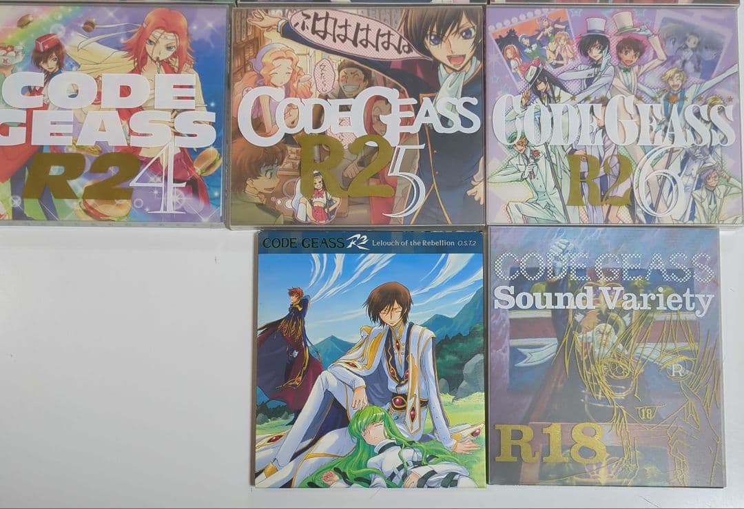 コードギアス 反逆のルルーシュ サウンドエピソード CD まとめ売り