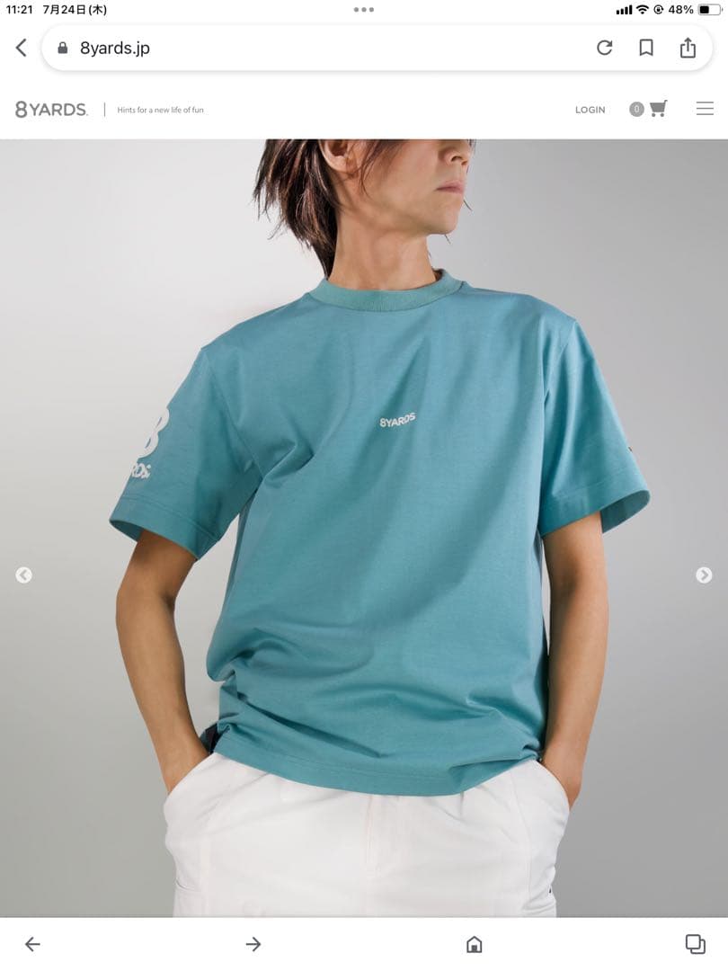 8yards tシャツ　xl 新品未使用