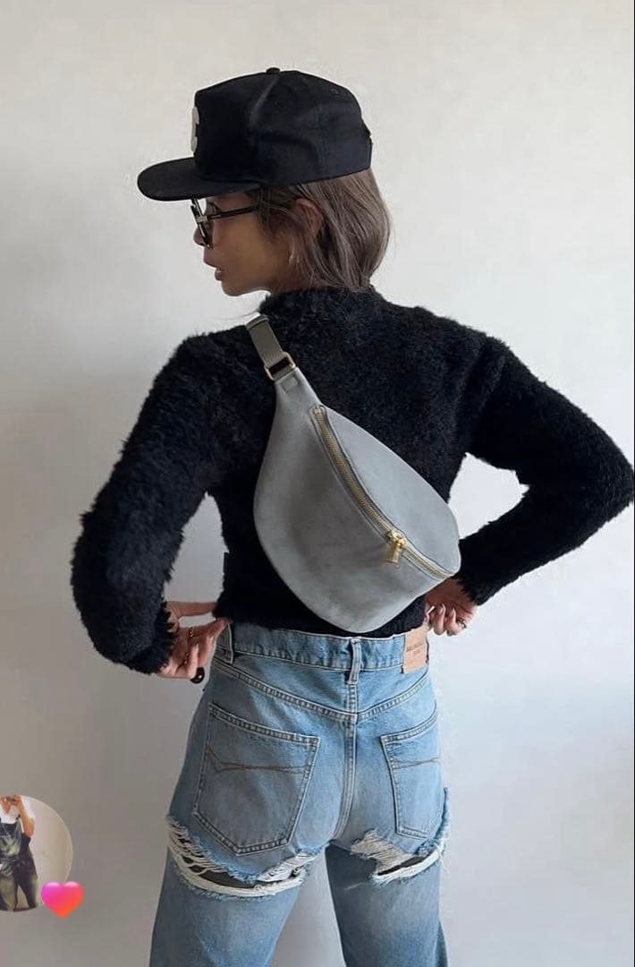 chiiibag スエードwaist bag
