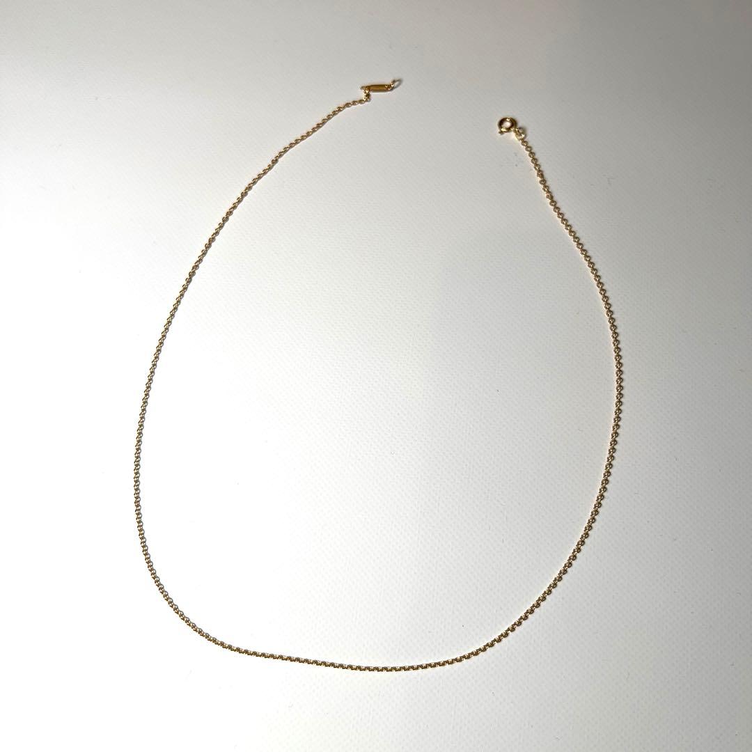 Tiffany & Co. 18K ゴールド チェーン ネックレス 約46CM