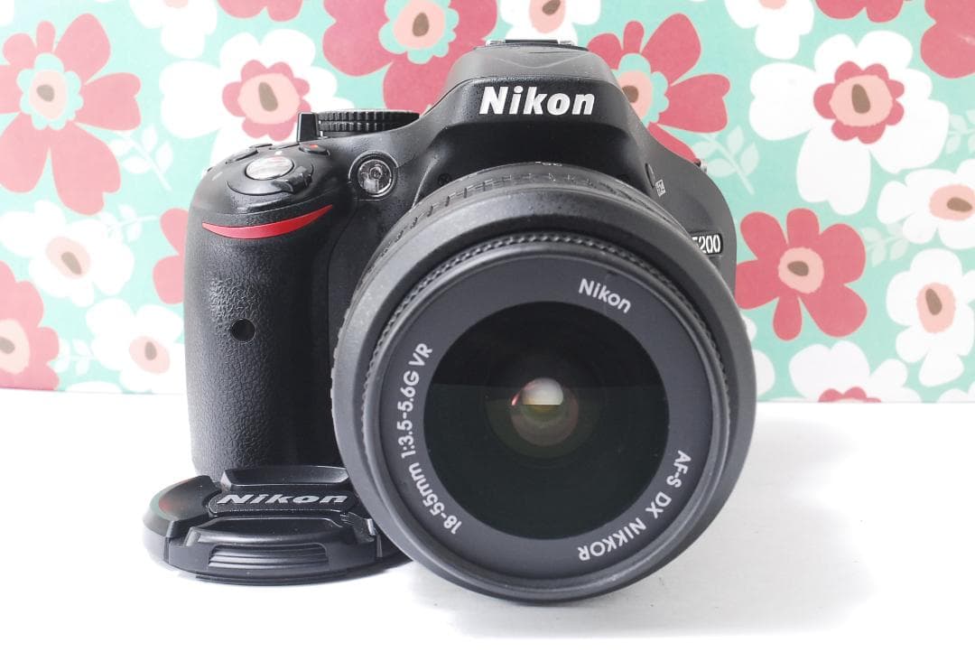 ❤超高画質2416万画素❤スマホ転送❤Nikon D5200❤動画OK❤