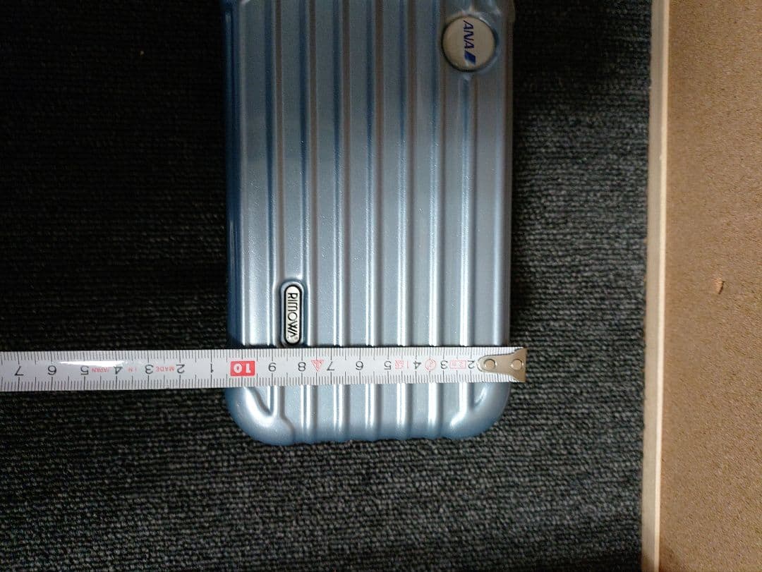 108☆ ANA×RIMOWA アメニティ トラベルポーチ スカイブルー
