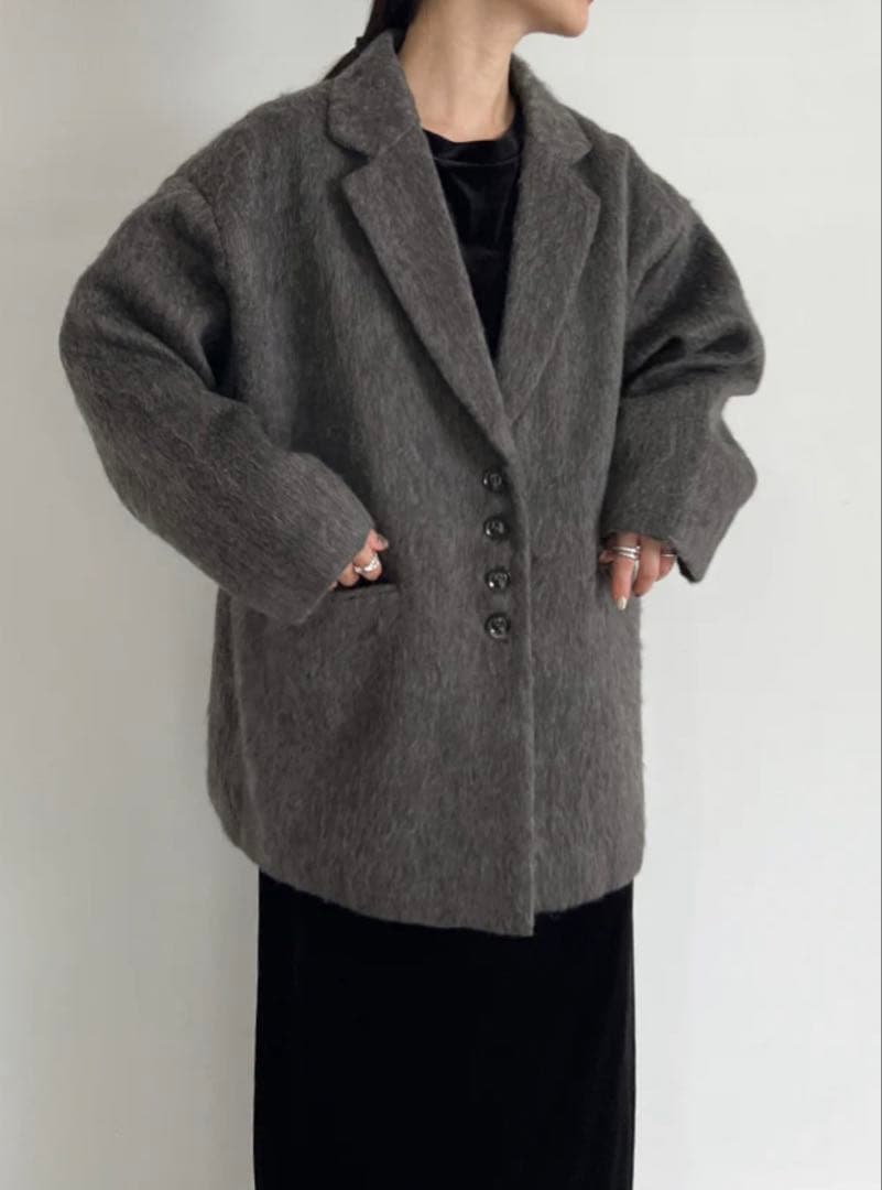 SELECTMOCA by son シャギールーズジャケットコート 新品 未使用