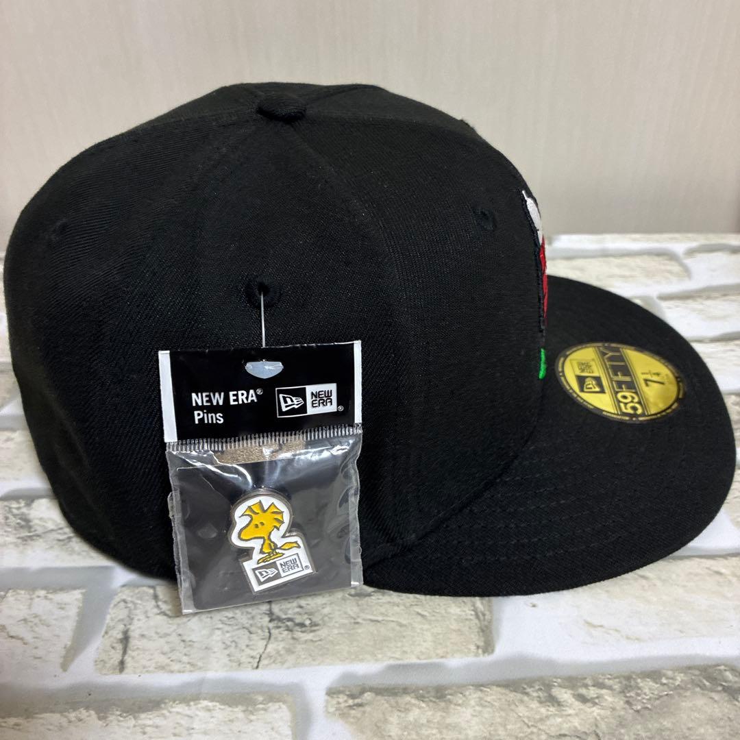 新品NEWERAニューエラ　59FIFTY　スヌーピー　キャップ帽子　7 1/4