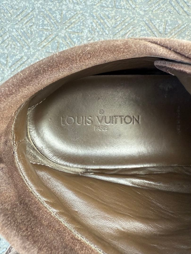 Louis Vuitton ブラウン ハイカットシューズ