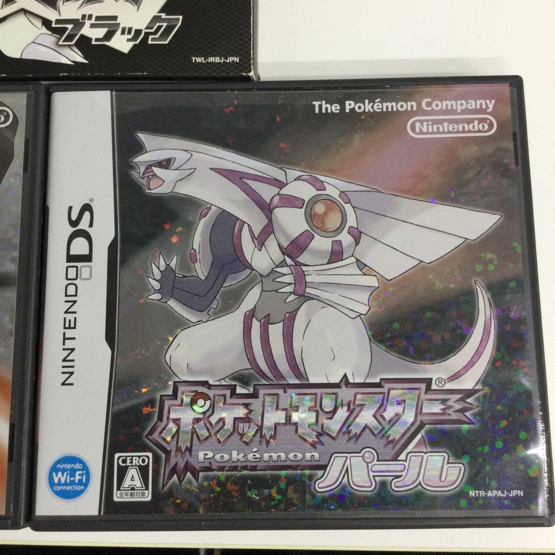 【KW】ポケットモンスター　Nintendo DS　ソフト　5点まとめ
