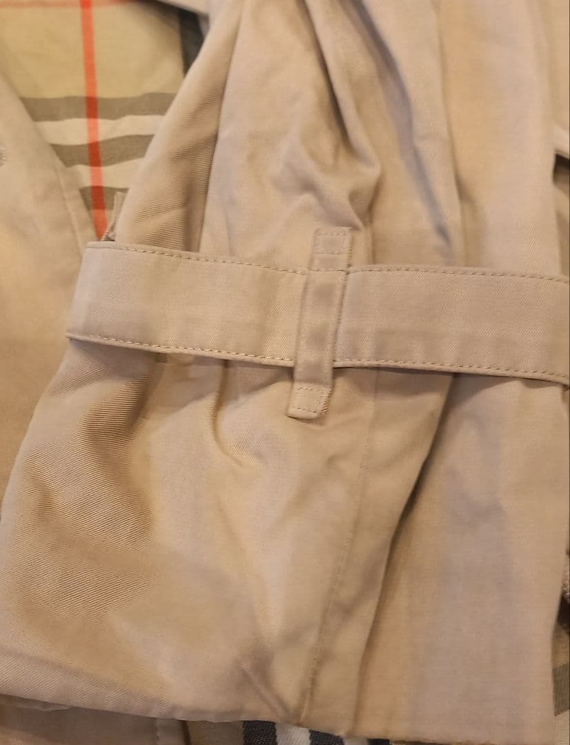 BURBERRYベージュ ダブルブレスト トレンチコート
