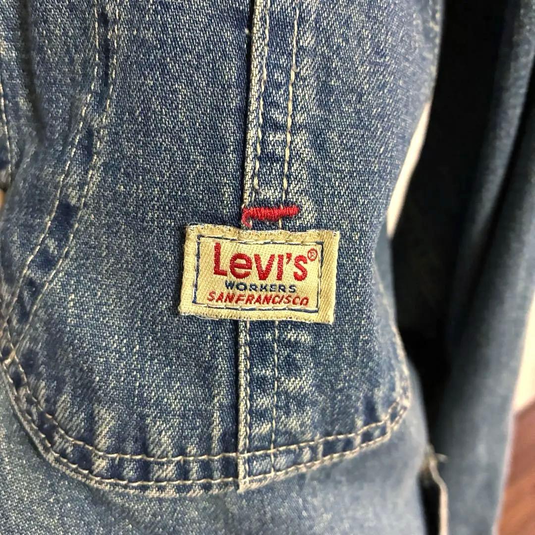 90sUSA製Levi's70742-21 デニムカバーオール サイズ40