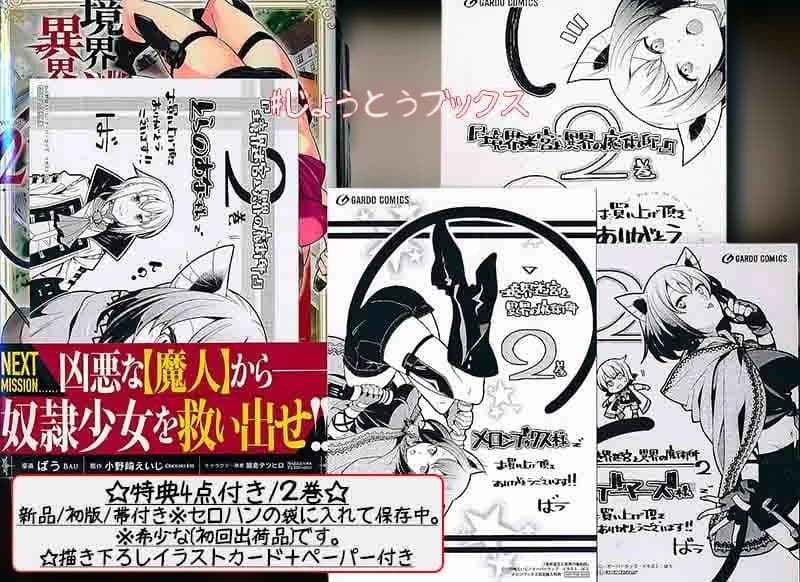 ☆特典34点付き [ばう,小野崎えいじ] 境界迷宮と異界の魔術師 1-9巻