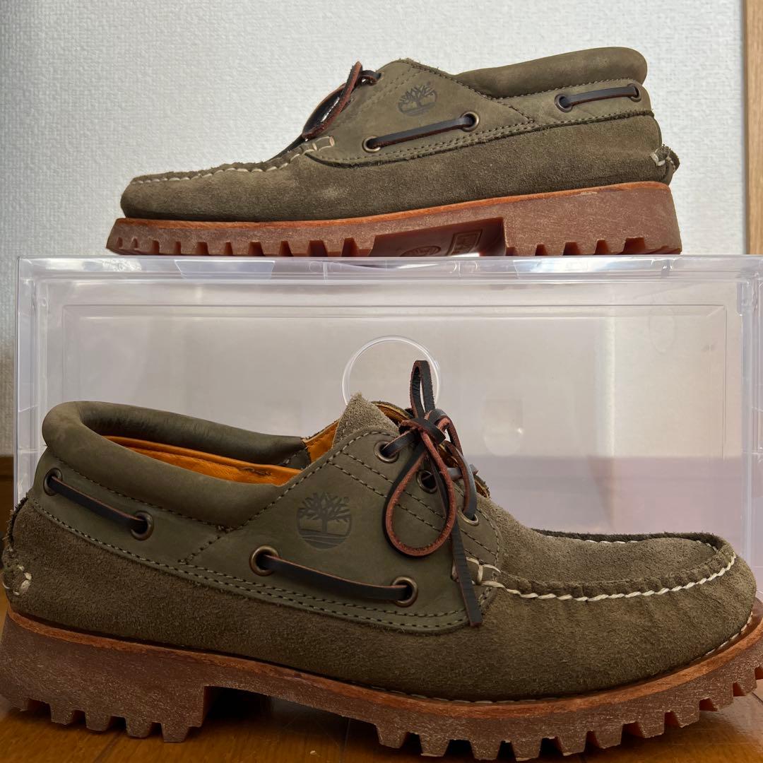 Timberland 3eye カーキ モス 26.5cm