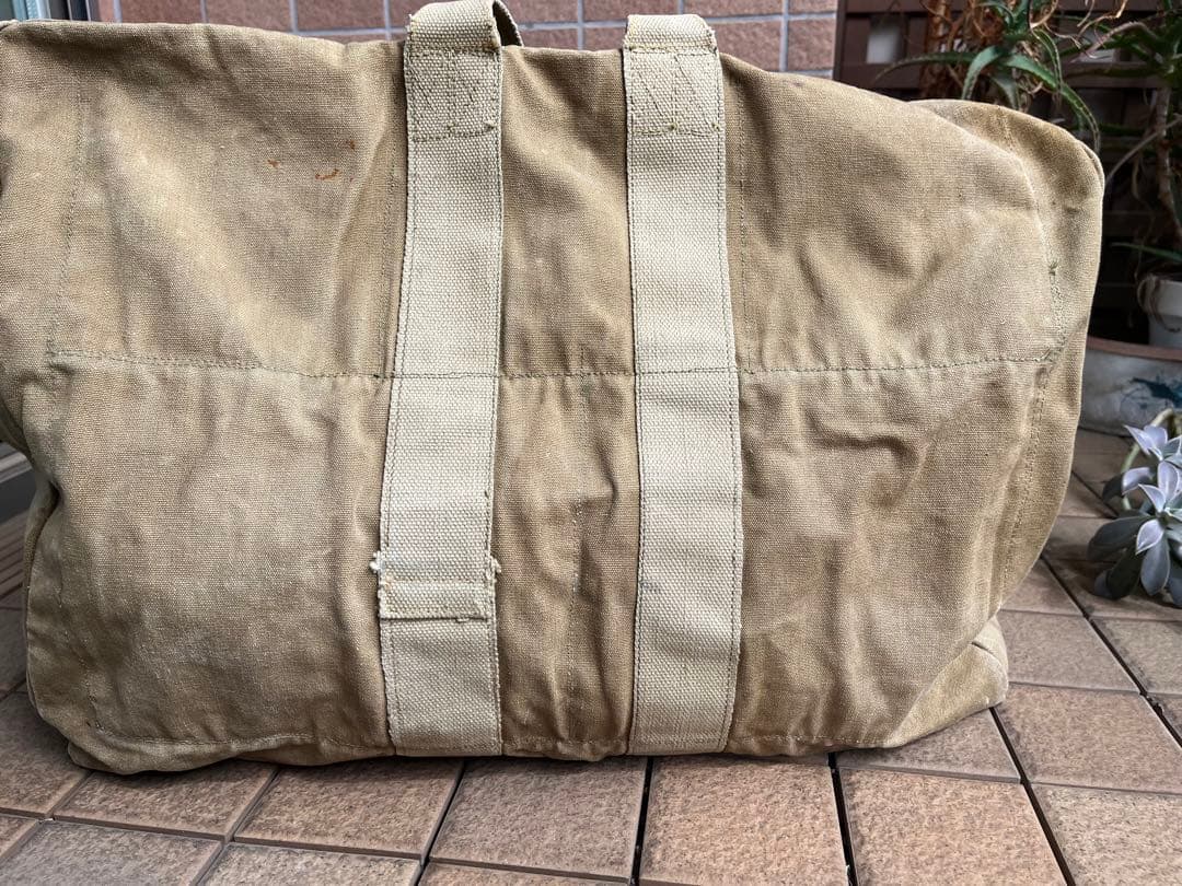 40s-50s アメリカ軍 KIT BAG ステンシル有