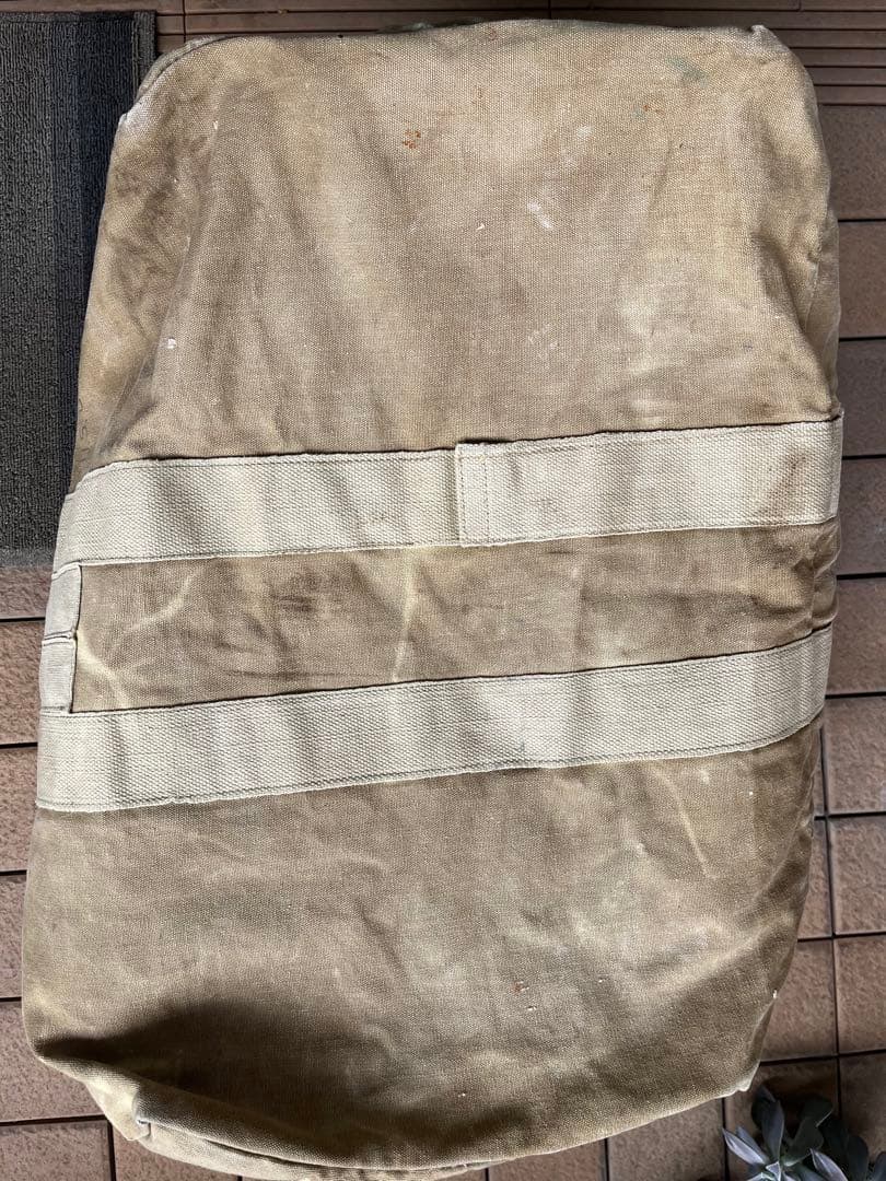 40s-50s アメリカ軍 KIT BAG ステンシル有