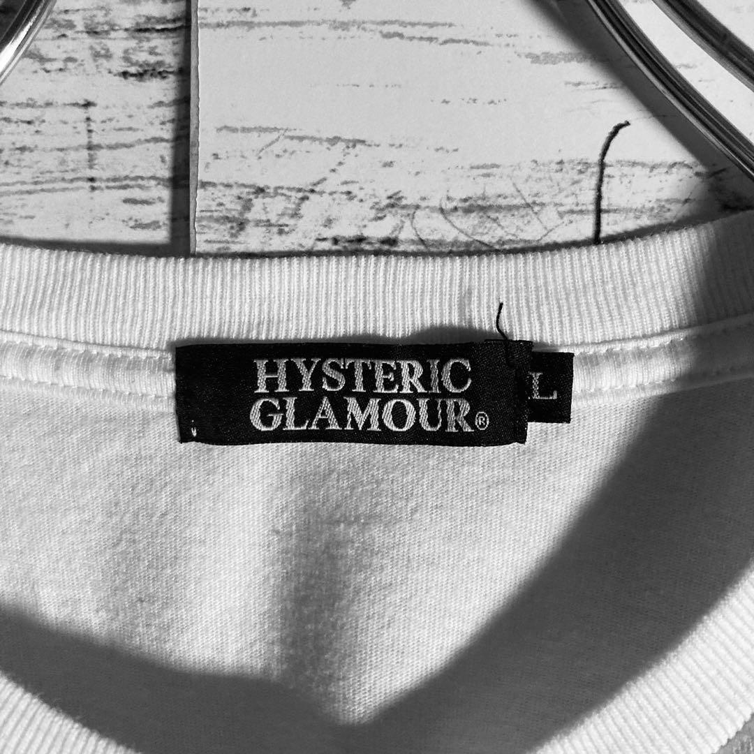 【即完売モデルL】ヒステリックグラマー⭐️バックビッグロゴTシャツヒスガール希少