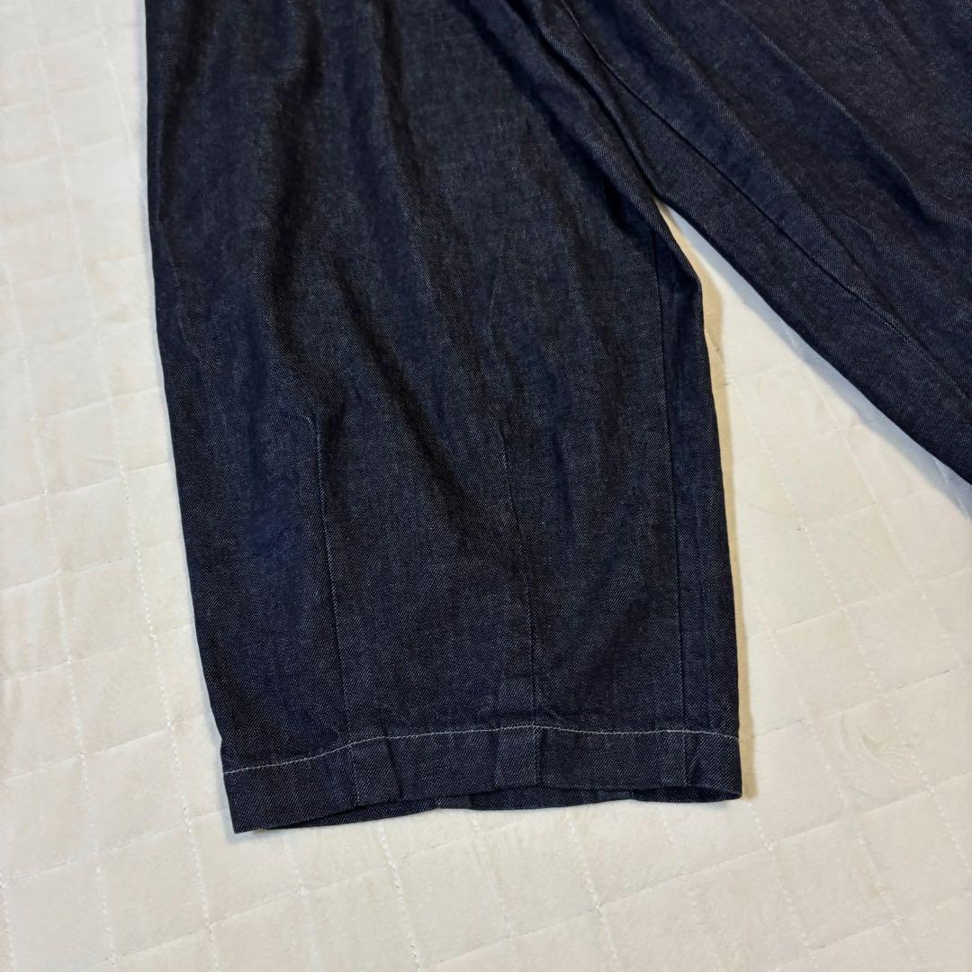 極美品！HARVESTY バーベスティ（1）デニムサーカスパンツ