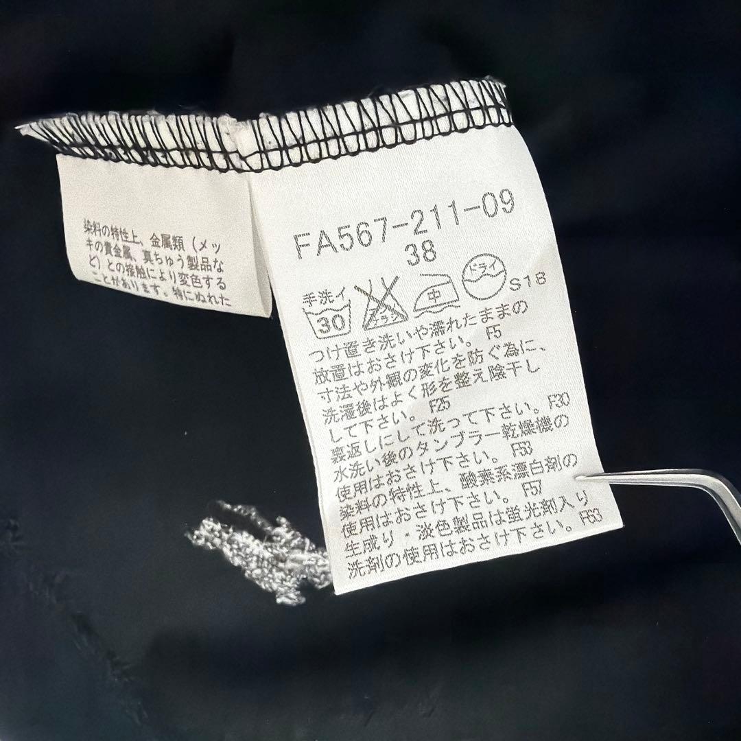 美品✨バーバリーブルーレーベル ボウタイ カットソー パフスリーブ ノバチェック