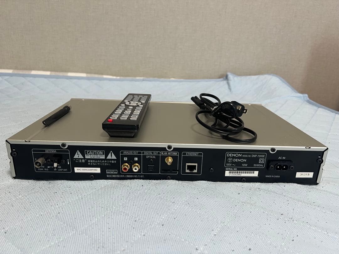 DENON DNP-720SE ネットワークオーディオプレーヤー