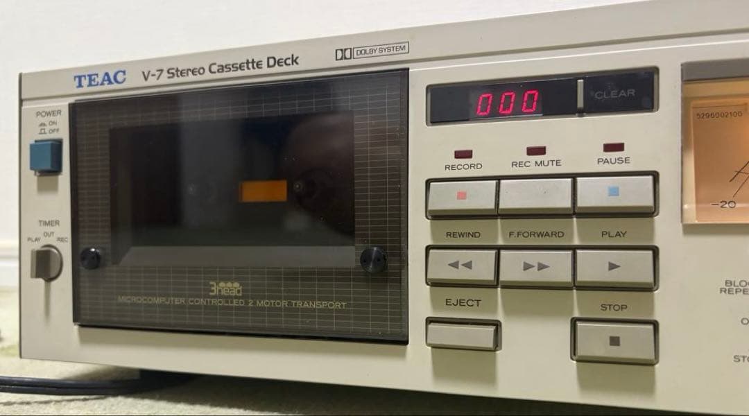 【即購入可】TEAC V-7　STEREO CASSETTE DECK