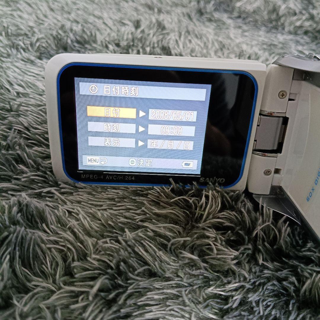 【極美品】 SANYO サンヨー Xacti DMX-CA8 防水 ビデオカメラ