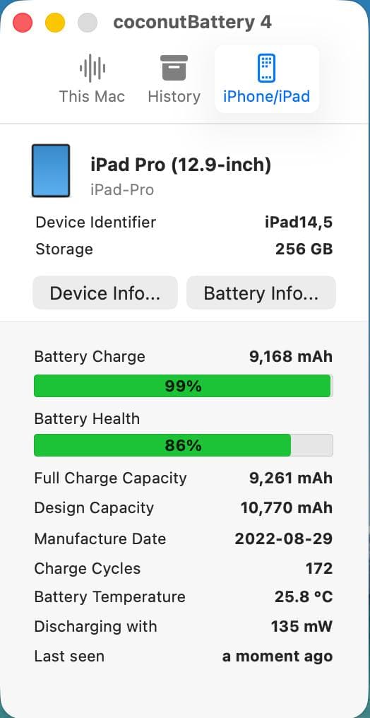 iPad Pro 12.9 (第6世代) 256GB Gray WiFiモデル