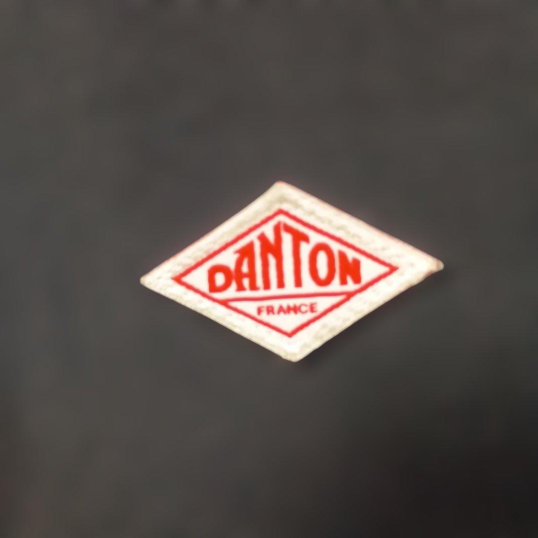 DANTON 　ナイロンステンカラーロングコート　☆ビームス☆　ネービー（美品）