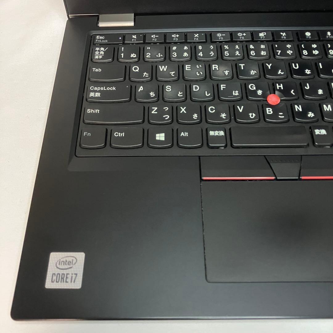 準美品 ThinkPad L13 i7 16GB 512GB SSD フルHD