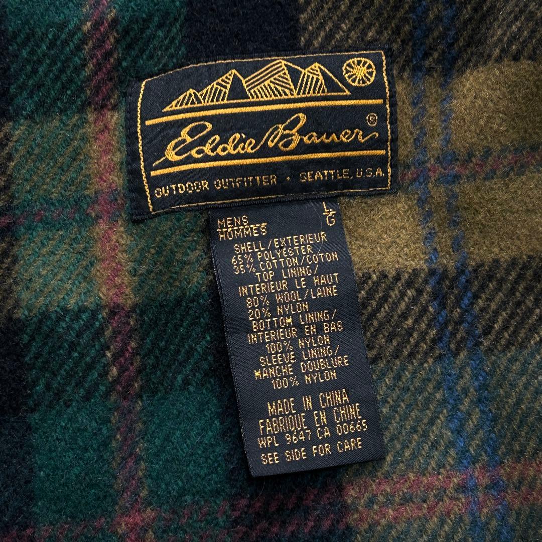 ジャケット・アウター 90s Eddie Bauer wool line mountain parka