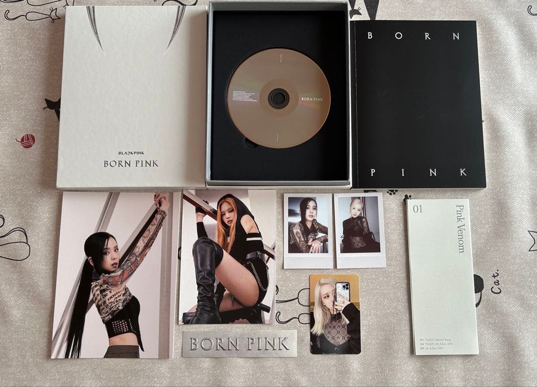 BLACKPINK BORN PINK CD 3枚＋トレカセット