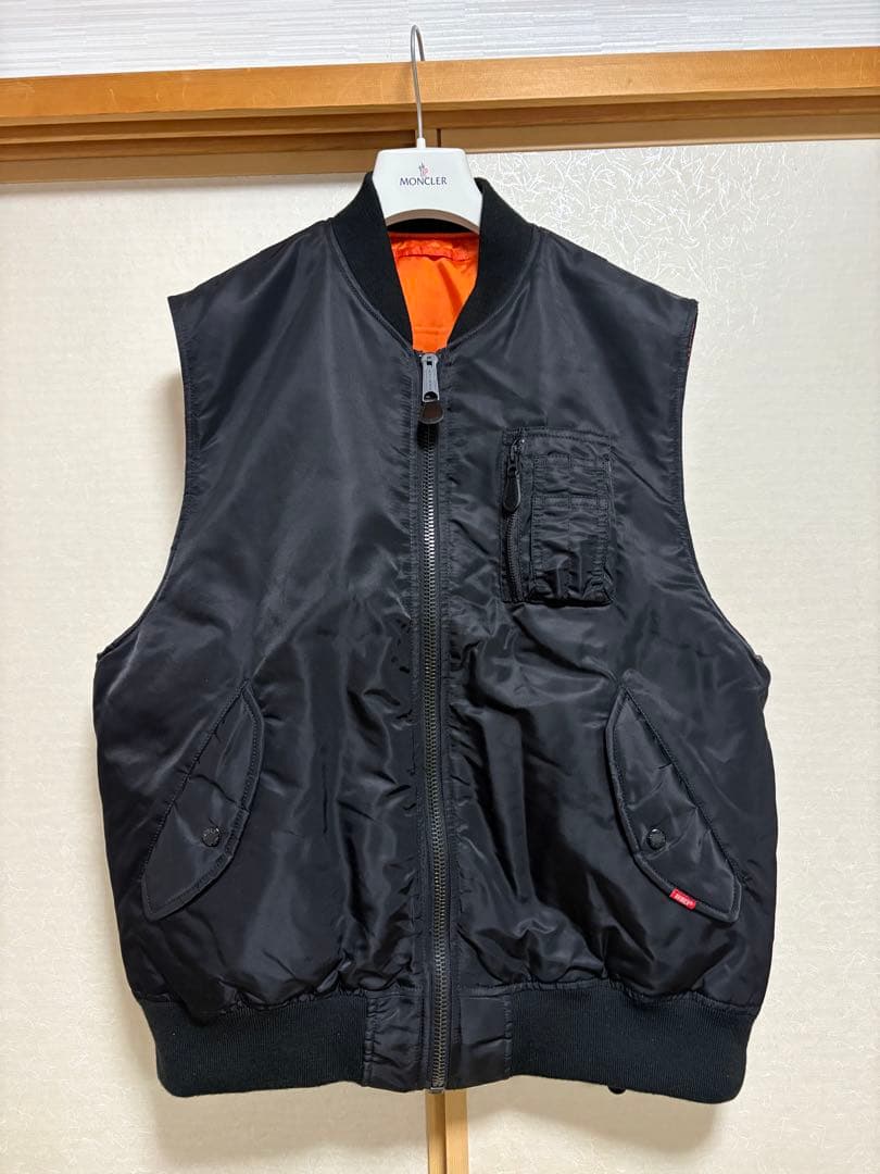 早い者勝ち 限定 AVIREX BLACK MA-1 MILITALY