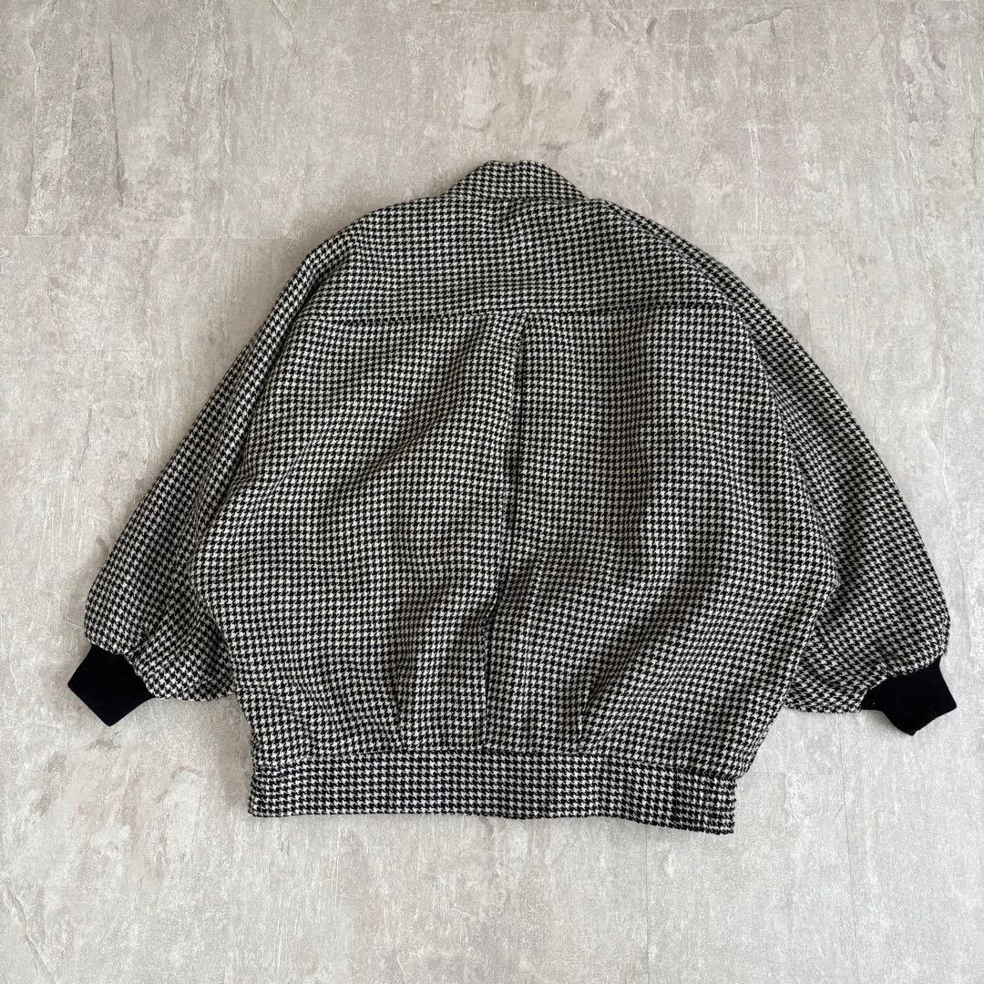 ジャケット・アウター Vintage short Blouson Houndstooth japan
