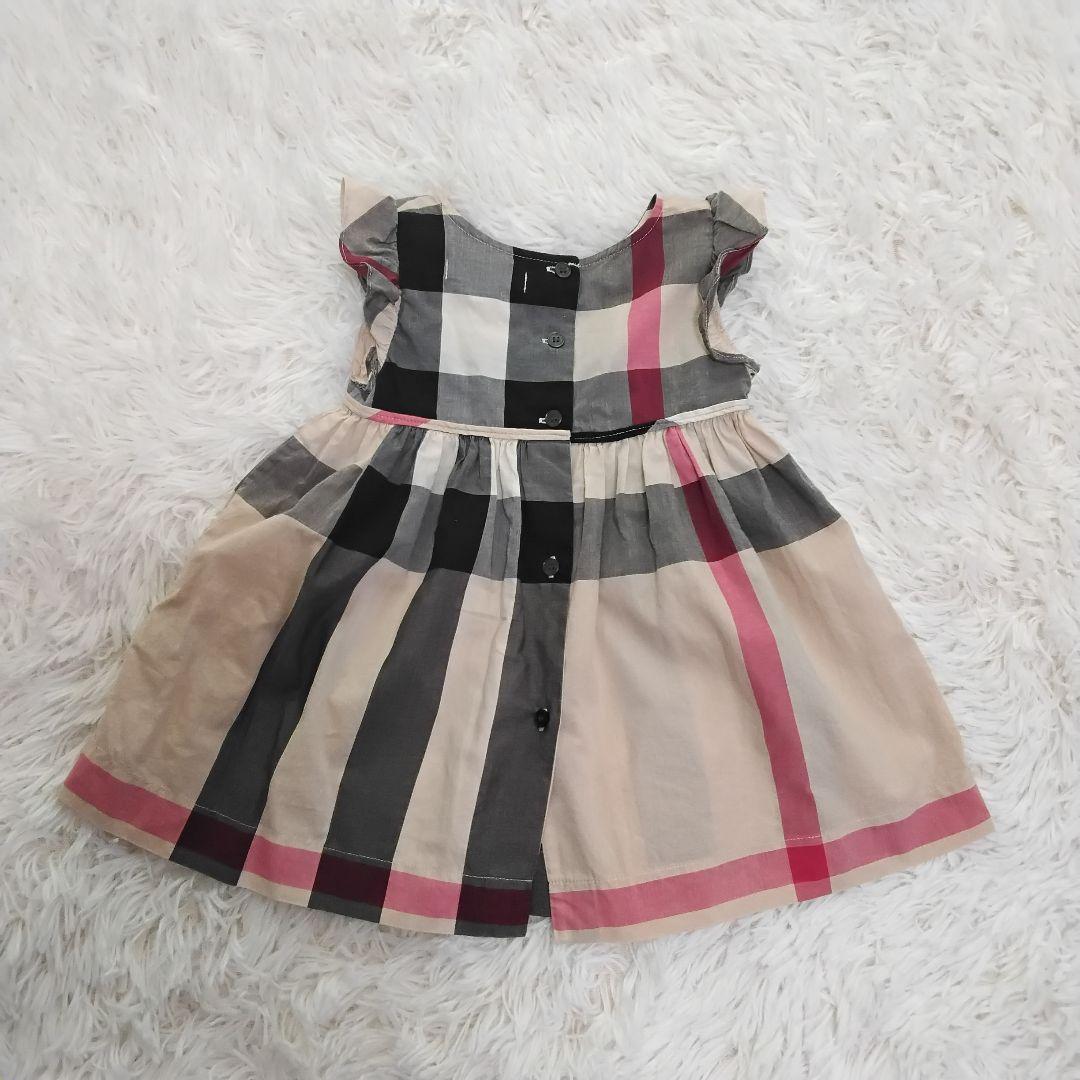 【極美品】BURBERRY チルドレン ノバチェック チェック柄 ワンピース