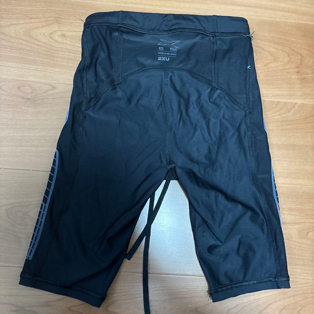 2XU タイツ XSサイズ ブラック ゴールド