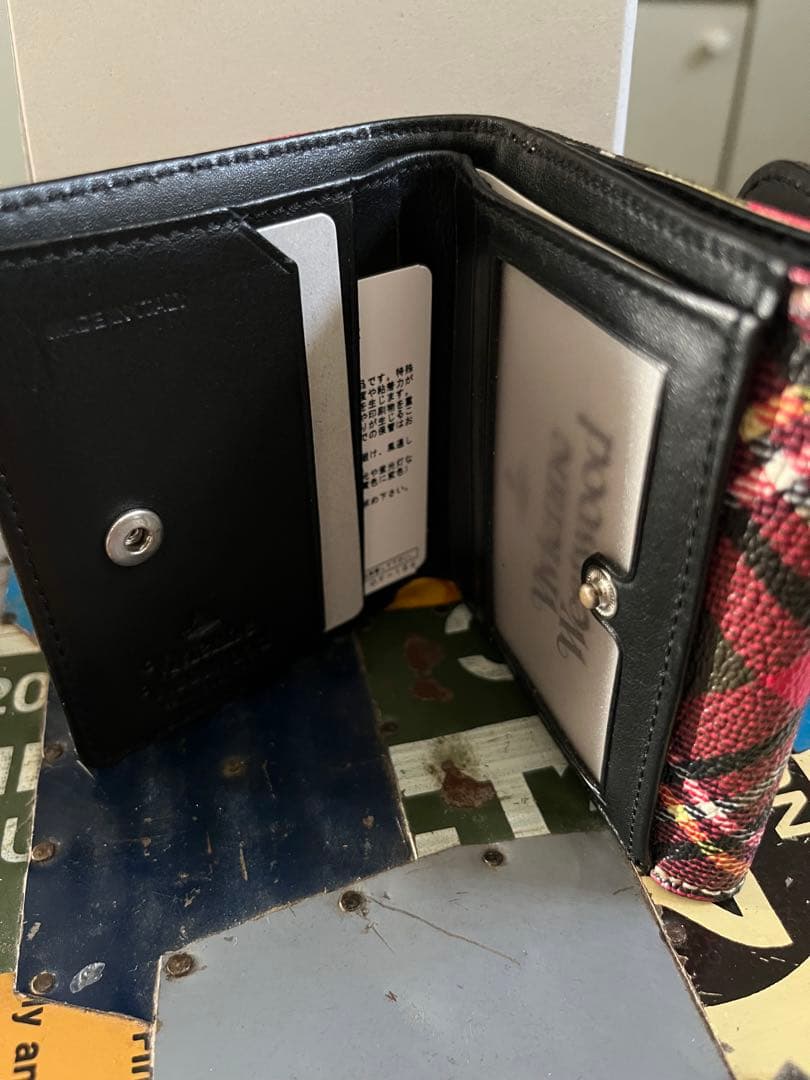 Vivienne Westwood 二つ折り財布 チェック柄