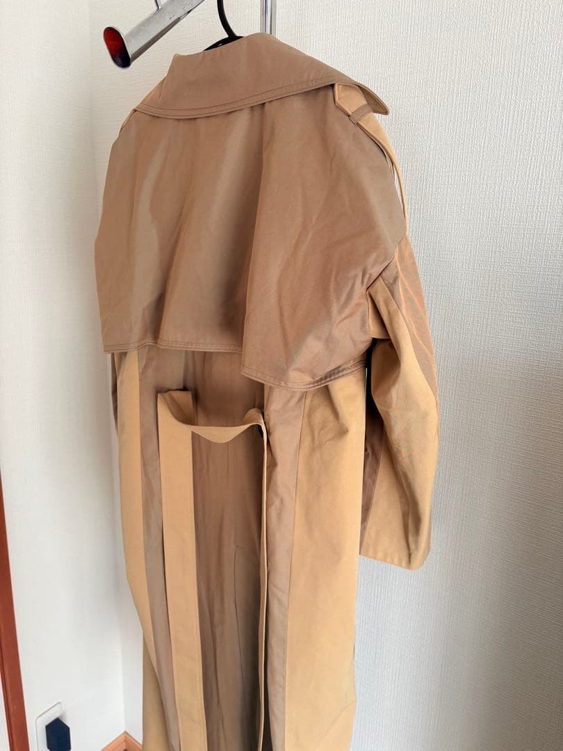 enfold BICOLOR TRENCH COAT ベージュ　36
