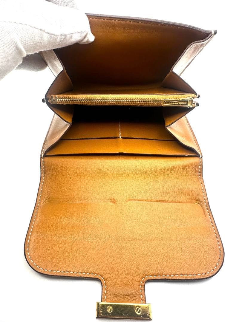 エルメス　コンスタンスコンパクト　タデラクト　ゴールド&ゴールド金具