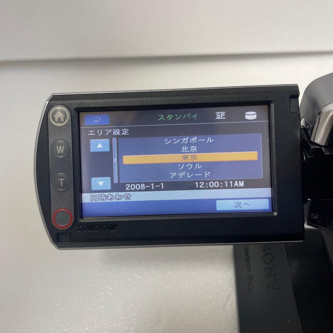 SONY HDR-SR65 ビデオカメラ本体 付属品あり