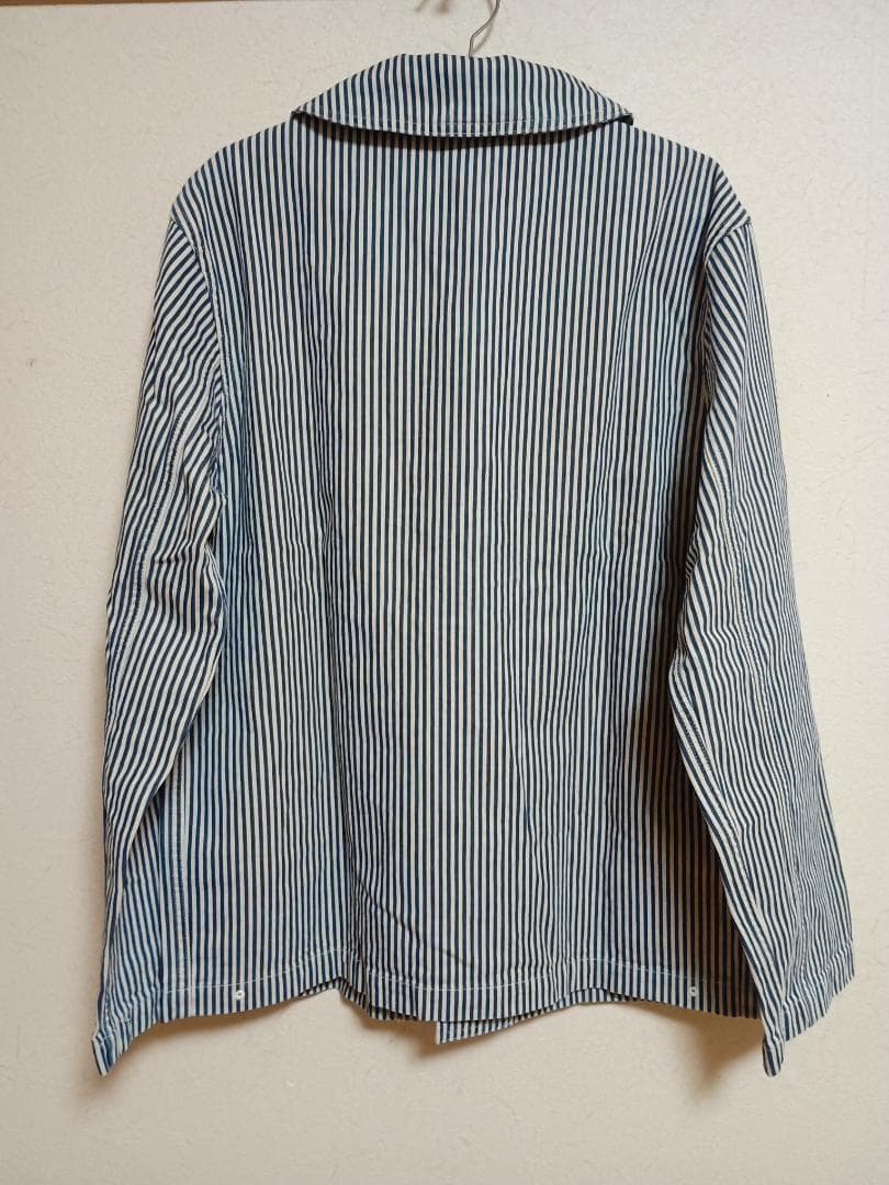 トイズマッコイ　NAVY カバーオール　ヒッコリーストライプ　40サイズ　美品