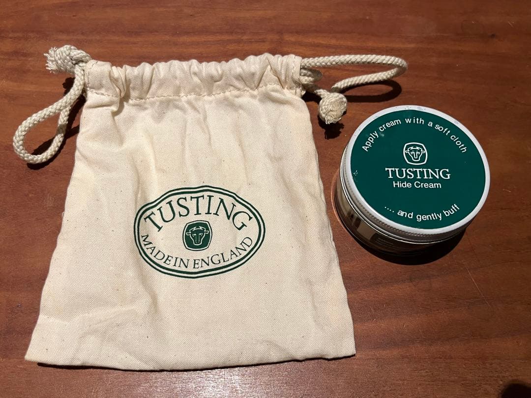 Tusting レザー ボストンバッグ