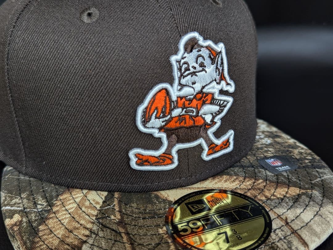 Browns 59FIFTY 7 3/8 ATTC カモ 限定モデル