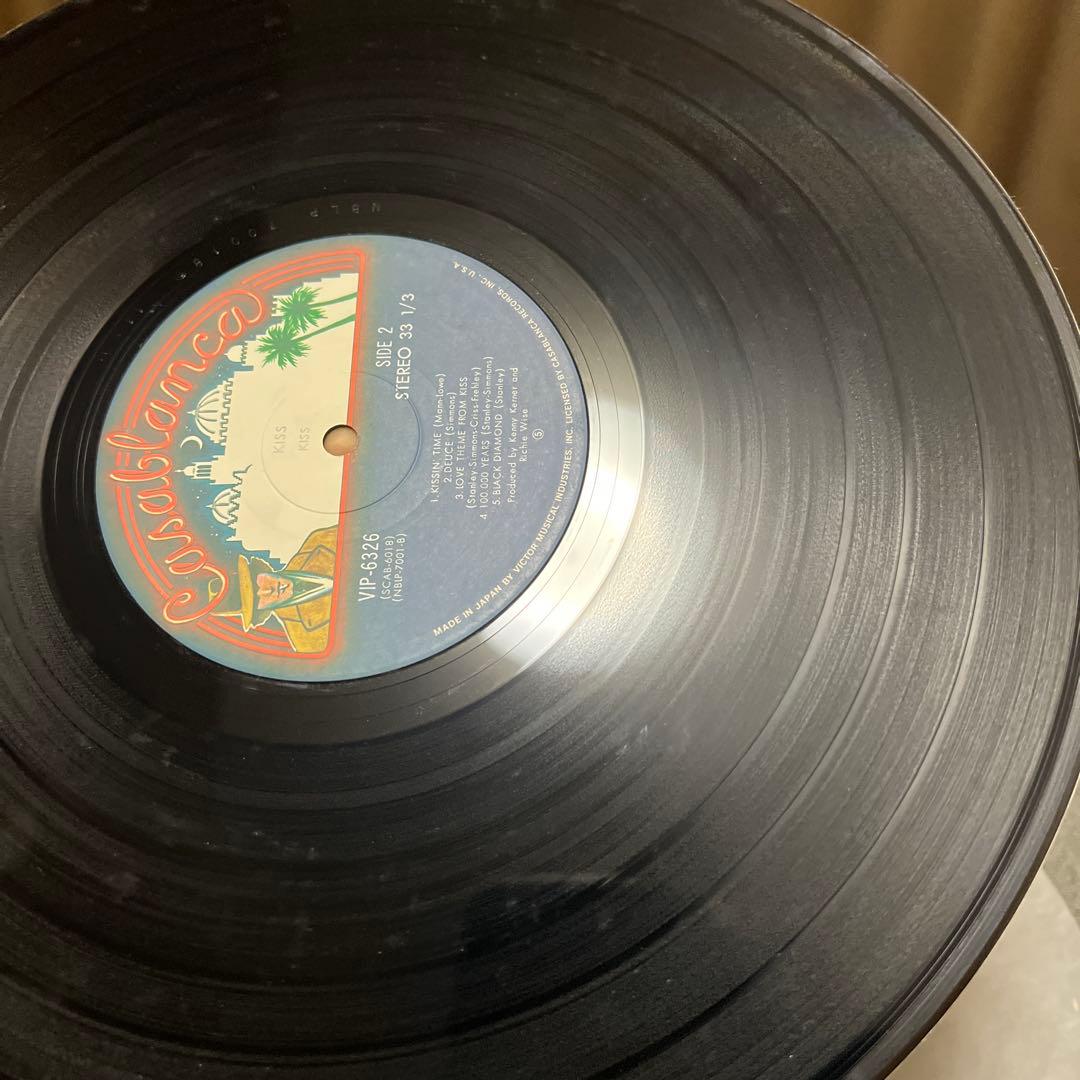 キッス・ファースト/地獄からの使者 レコード 帯付き
