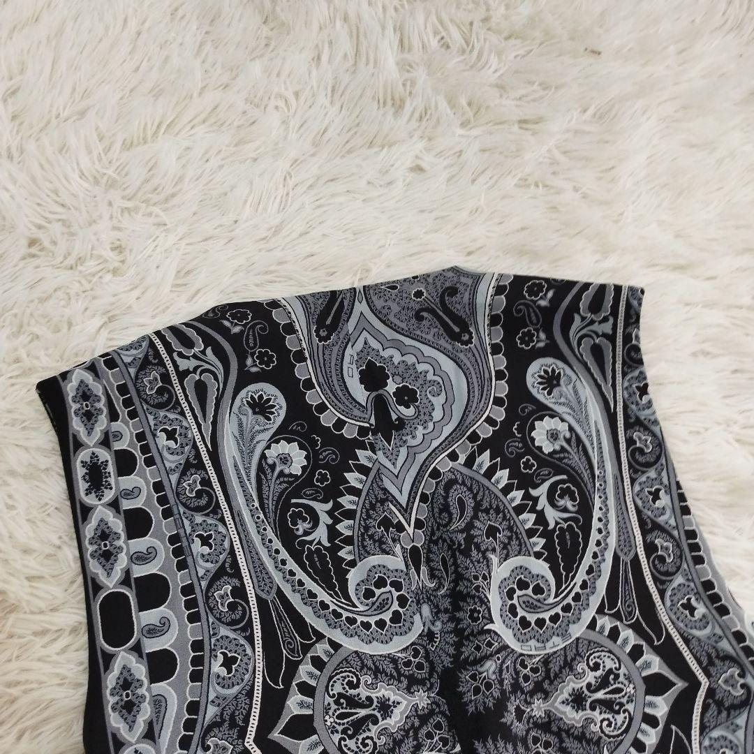 20903✨️ETRO エトロ ベロア ペイズリー ベスト ジレ メンズ 48 L