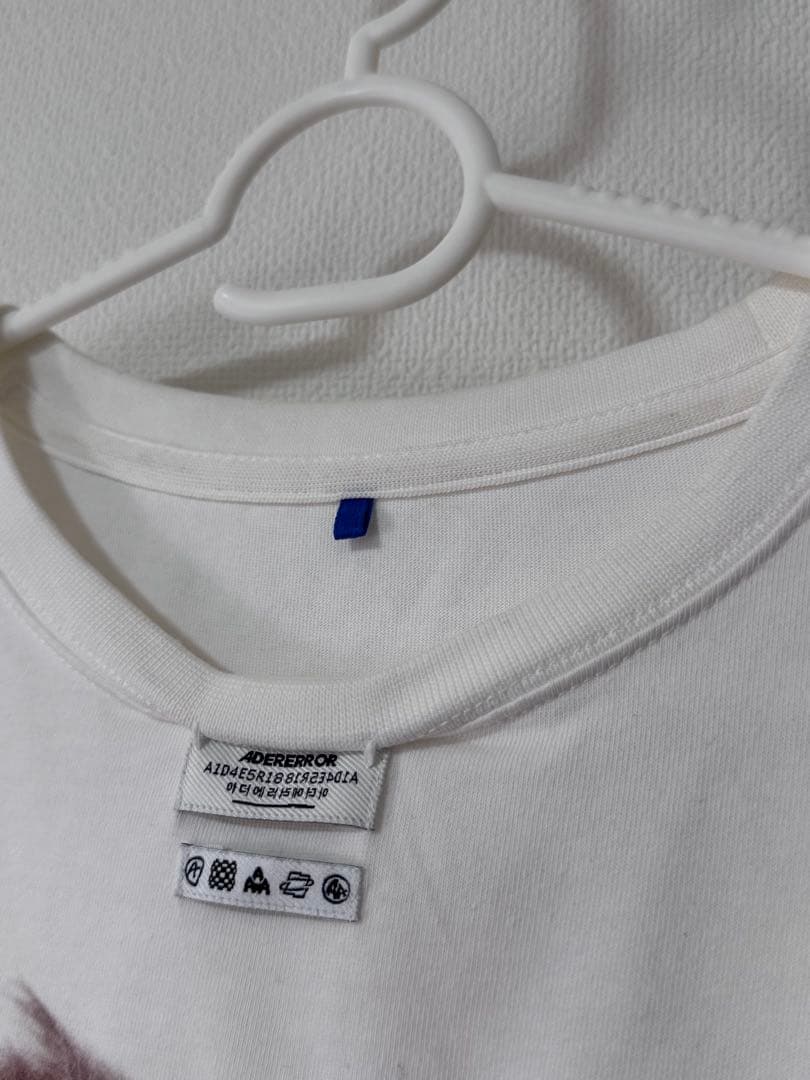Ader Error 顔プリント Tシャツ