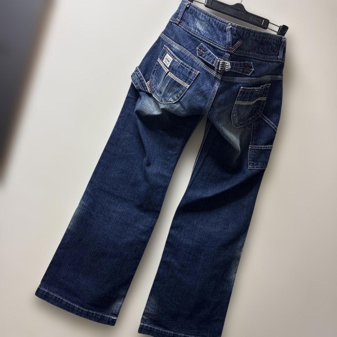 超美品❣️Betty Smith❣️ペインター❣️デニム❣️ワイド❣️パンツ❣️