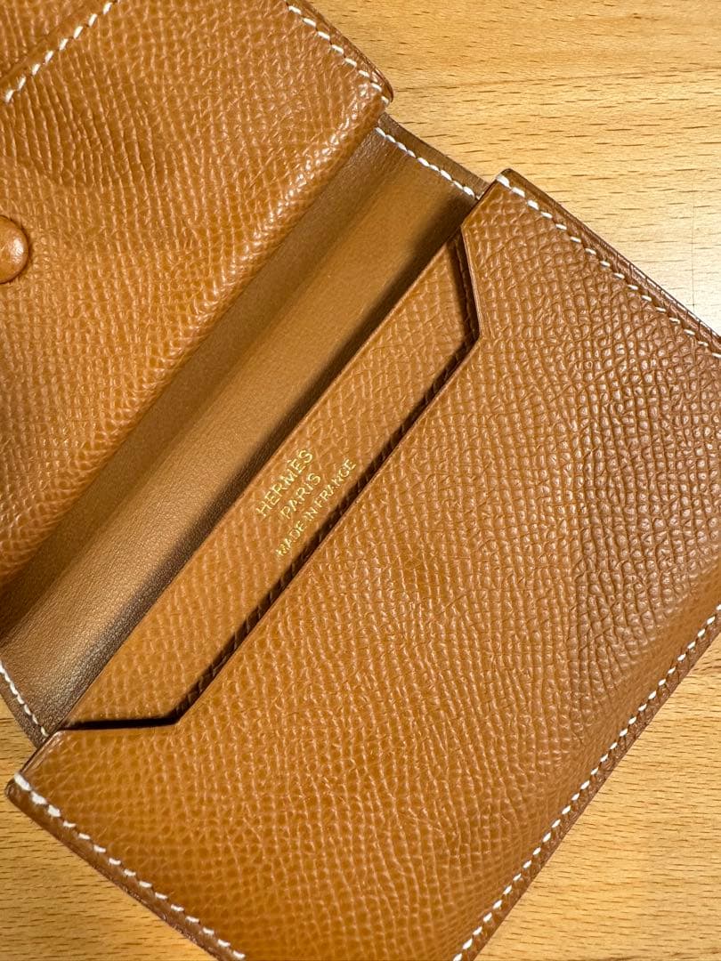 HERMES 二つ折り財布 BEARN MINI ベアンミニ エプソン