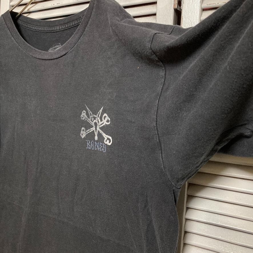 BONR オールドスケート Tシャツ 古着 黒 パウエルペラルタ ボーンズ