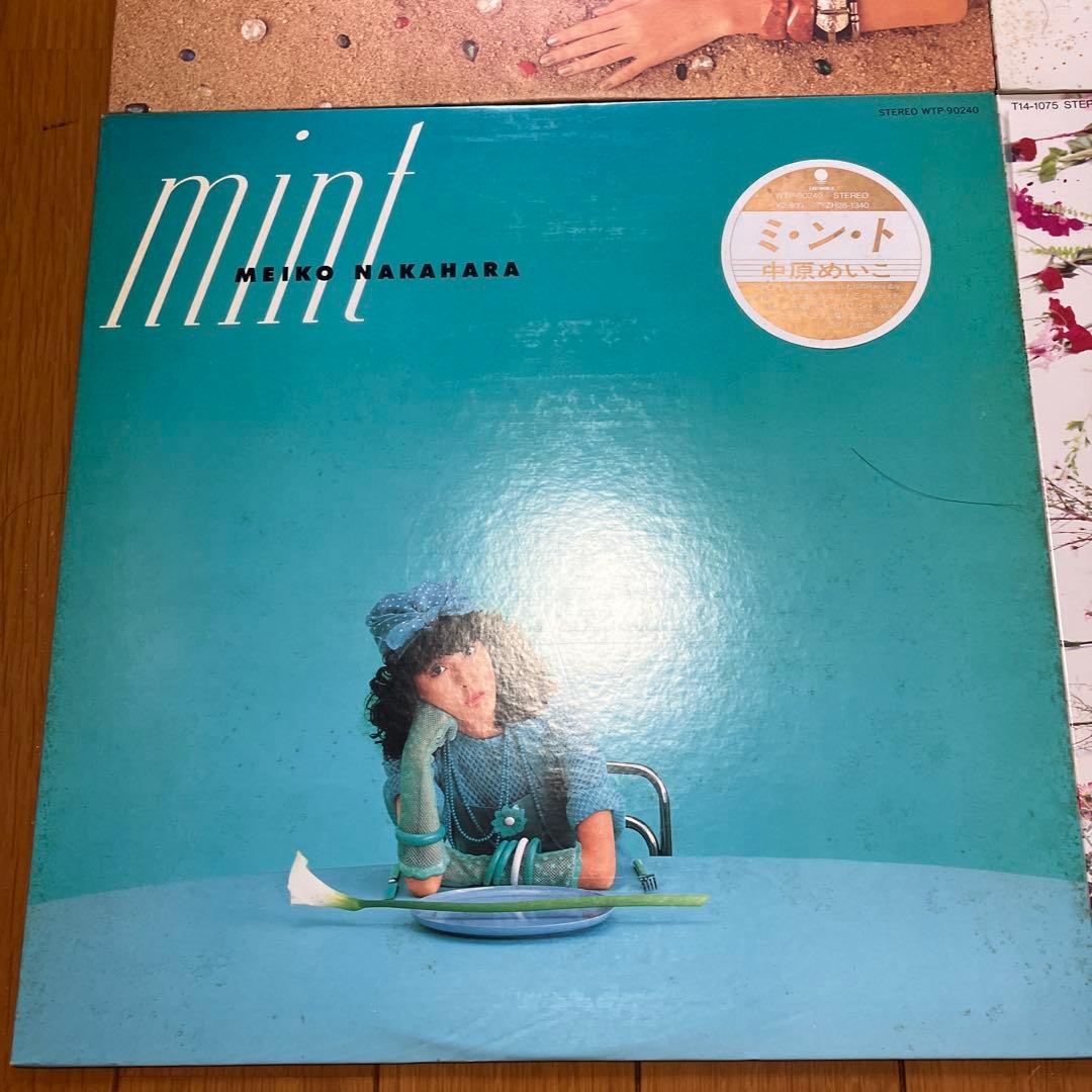 LP 中原めいこ- まとめ売り　2時までのシンデレラ/ シティポップ レコード等