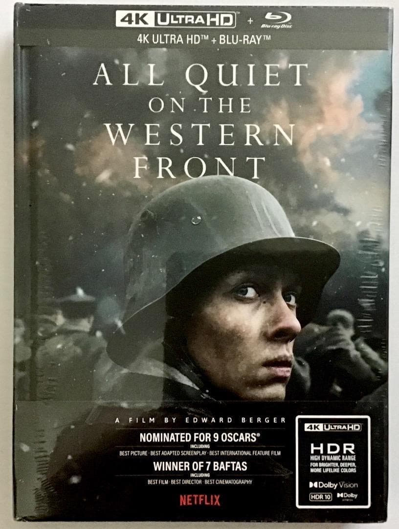西部戦線異常なし (2022) 北米版 4K UHD-Blu-ray （未開封）